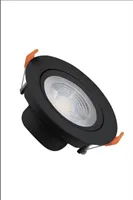 7W LAL LED SPOT ( SİYAH KASA) (GÜNIŞIĞI) 1
